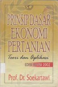 Prinsip Dasar Ekonomi Pertanian